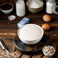 Кулич с творогом