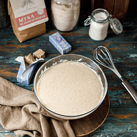 Дрожжевые блины на цельнозерновой муке