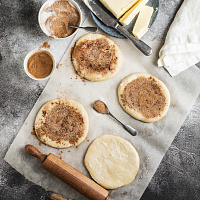 Булочка-валентинка