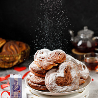 Булочка-валентинка