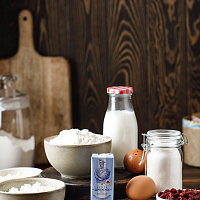 Кулич с творогом