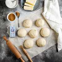 Булочка-валентинка