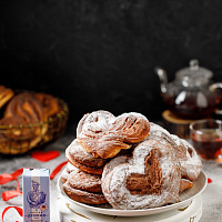 Булочка-валентинка